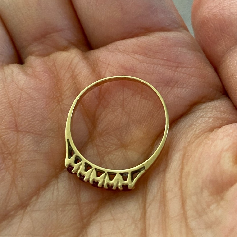 14k gold ruby ring - Picture 2 of 7